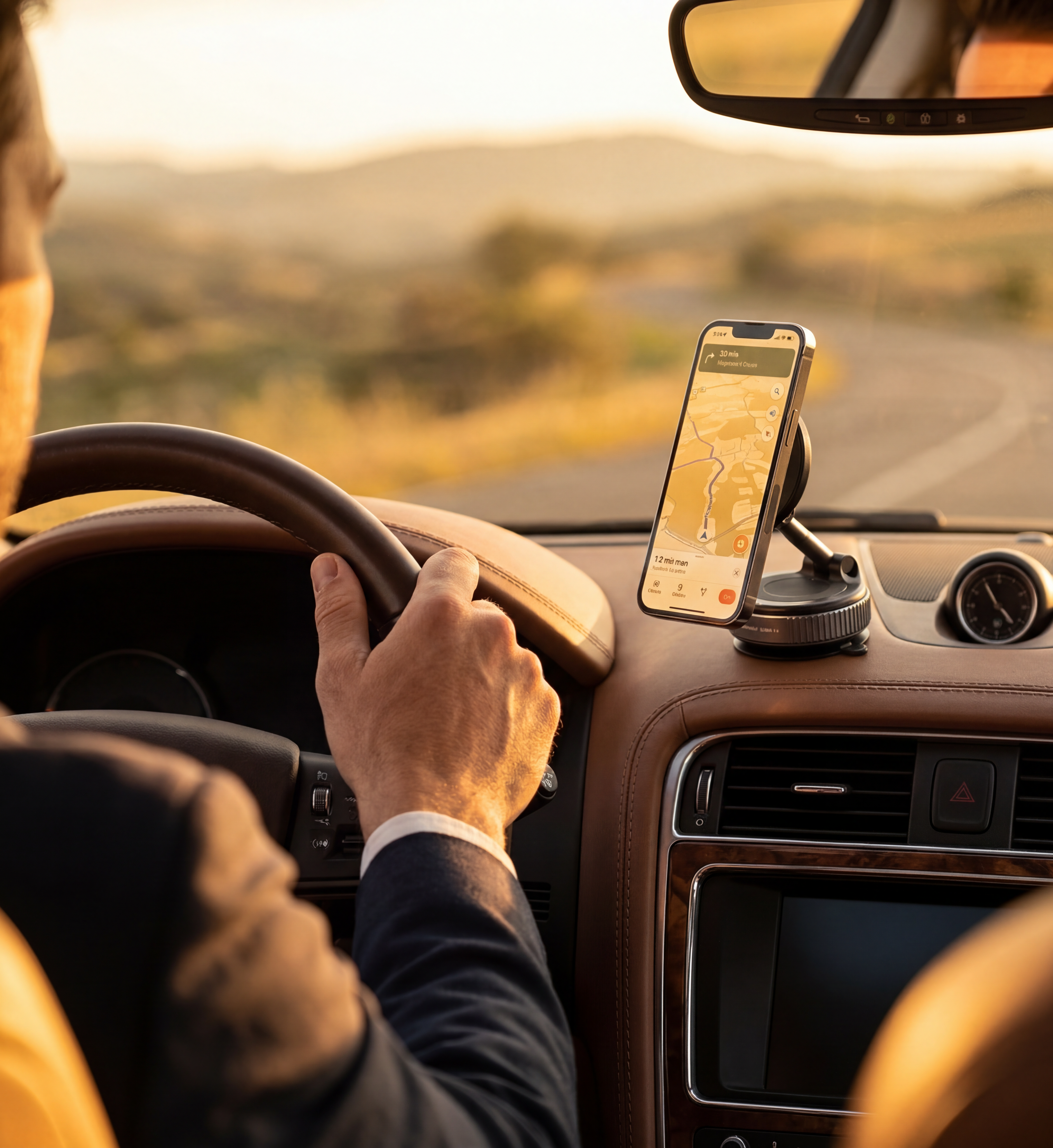 Support téléphone magnétique 360° pour voiture